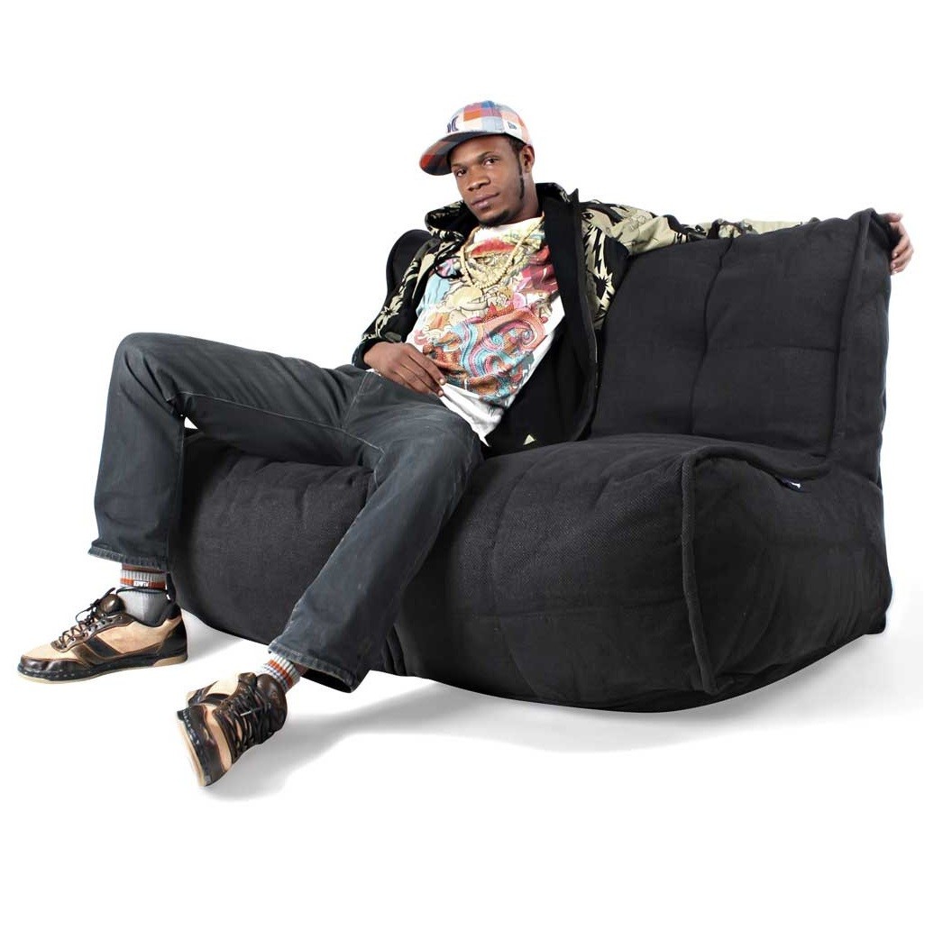 Twin Couch - Black Sapphire