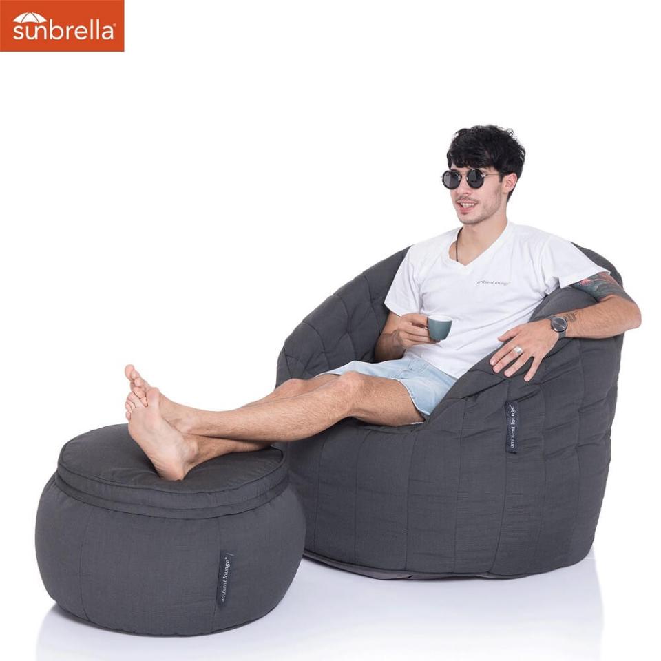 Wing Ottoman - Black Rock — изображение 3