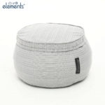 Wing Ottoman - Silverline